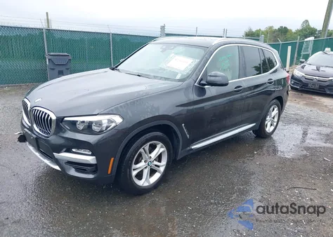 2019 BMW X3 xDrive30I z USA, uszkodzony, nr VIN 5UXTR9C52KLP97687